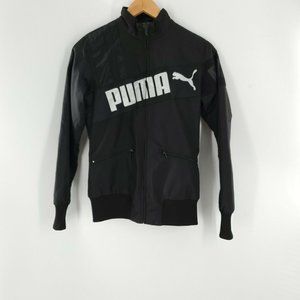 Puma Womens Black‎ Full Zip Up Jacket Size XS